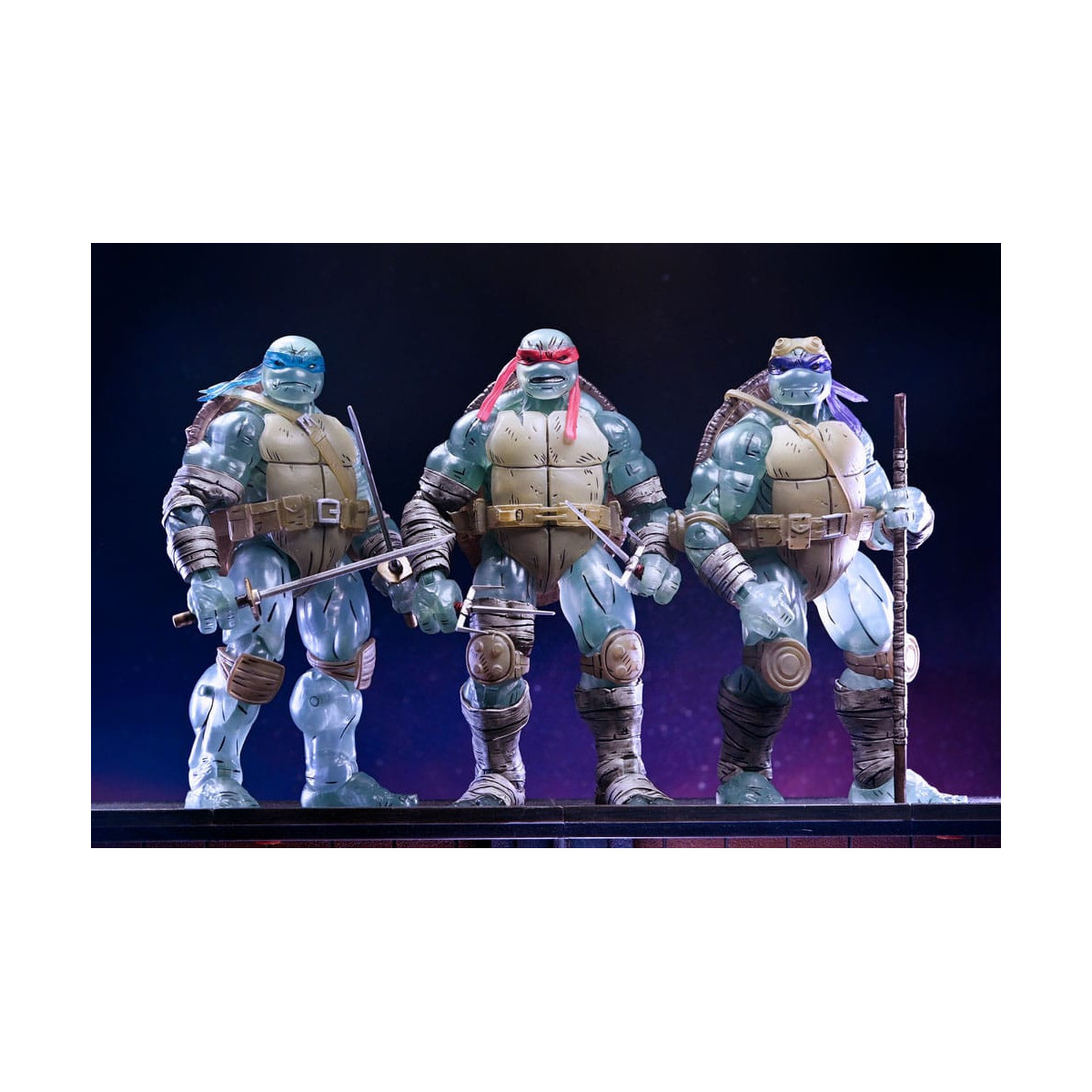 NECA - IDW Comics - Ghost Brothers 3 pack - The Last Ronin - TMNT