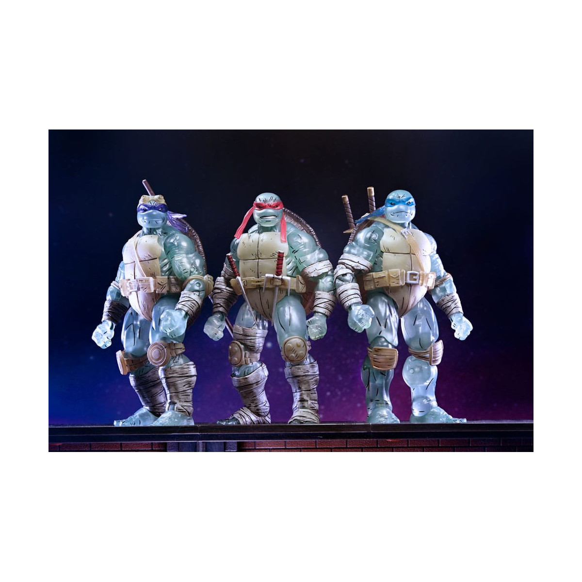 NECA - IDW Comics - Ghost Brothers 3 pack - The Last Ronin - TMNT