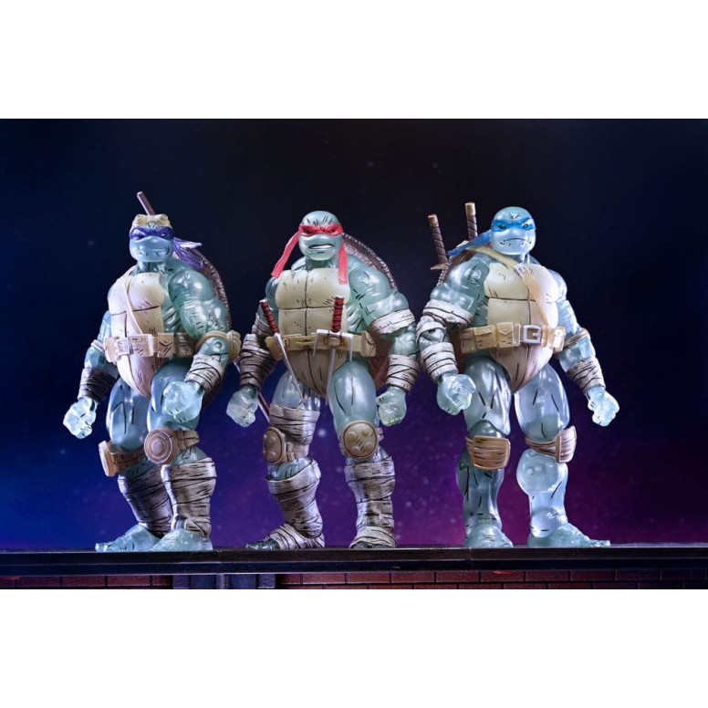 NECA - IDW Comics - Ghost Brothers 3 pack - The Last Ronin - TMNT