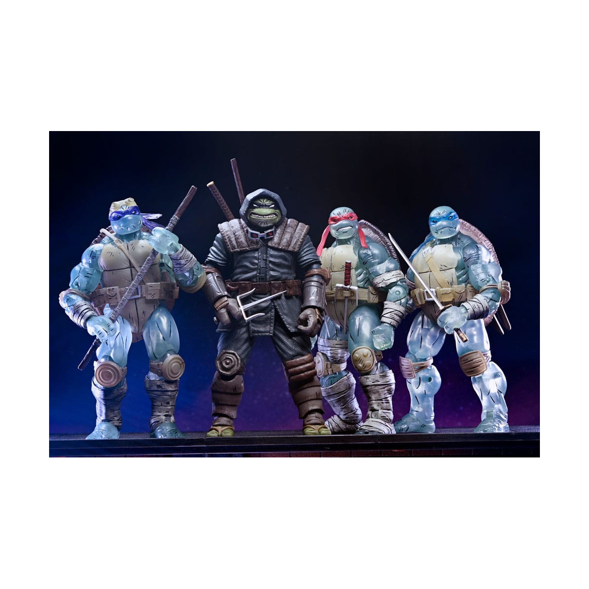 NECA - IDW Comics - Ghost Brothers 3 pack - The Last Ronin - TMNT