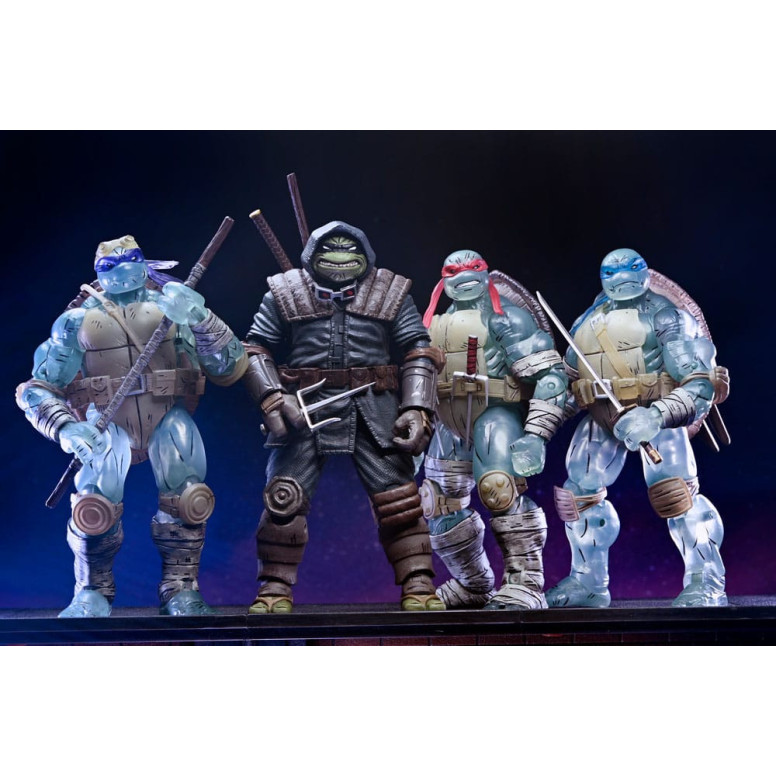 NECA - IDW Comics - Ghost Brothers 3 pack - The Last Ronin - TMNT