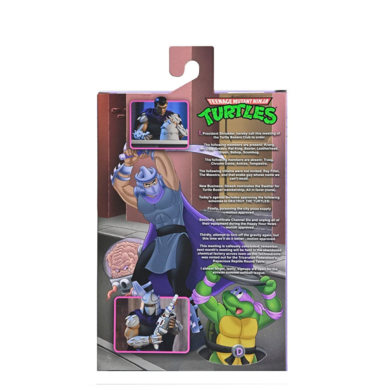 NECA - Ultimate Shredder VHS (classic colors) - TMNT Cartoon