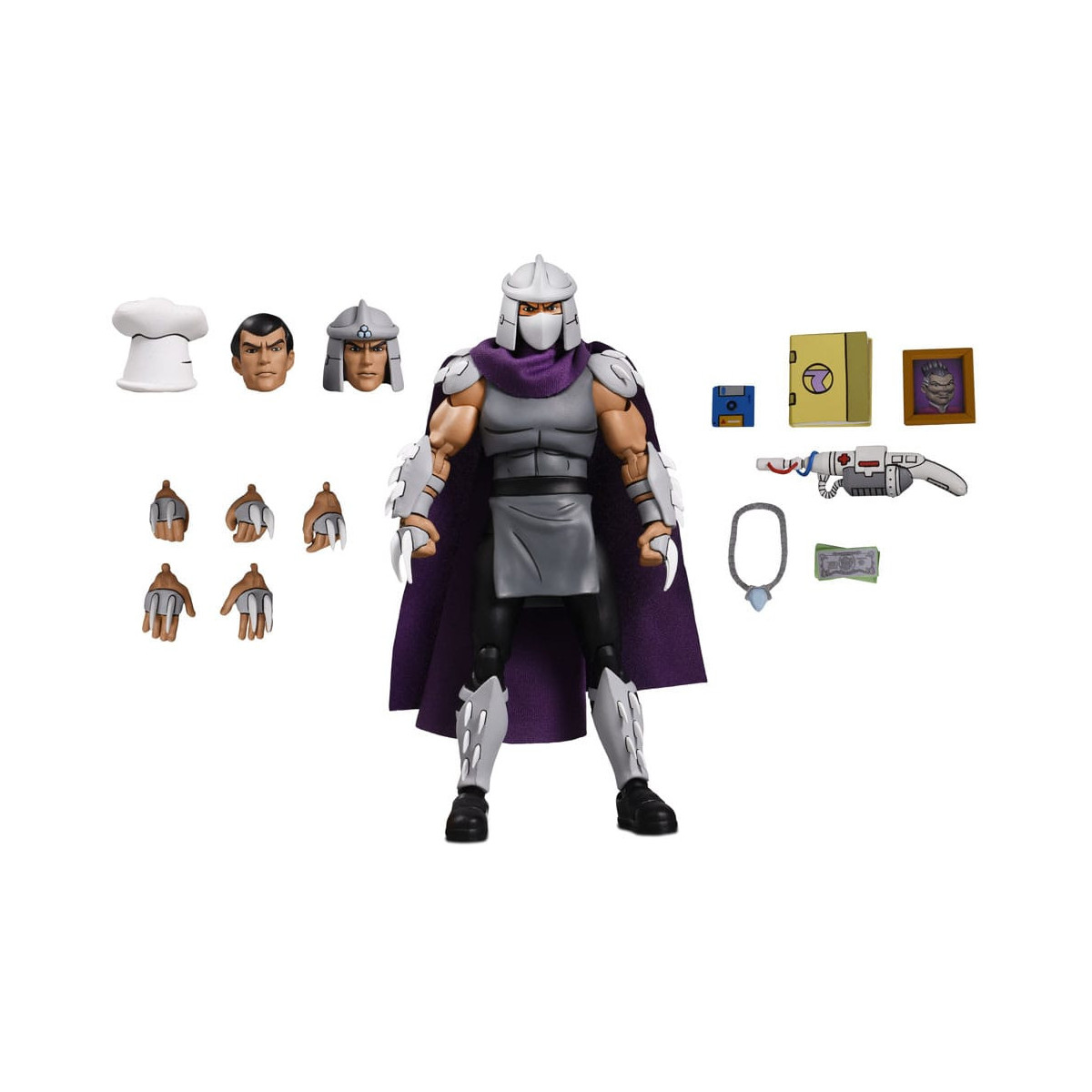 NECA - Ultimate Shredder VHS (classic colors) - TMNT Cartoon