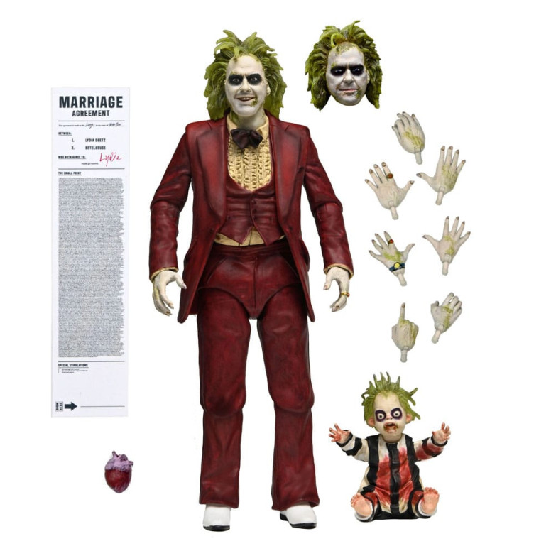 Neca BeetleJuice Beetlejuice - Ultimate Red Tuxedo Beetlejuice