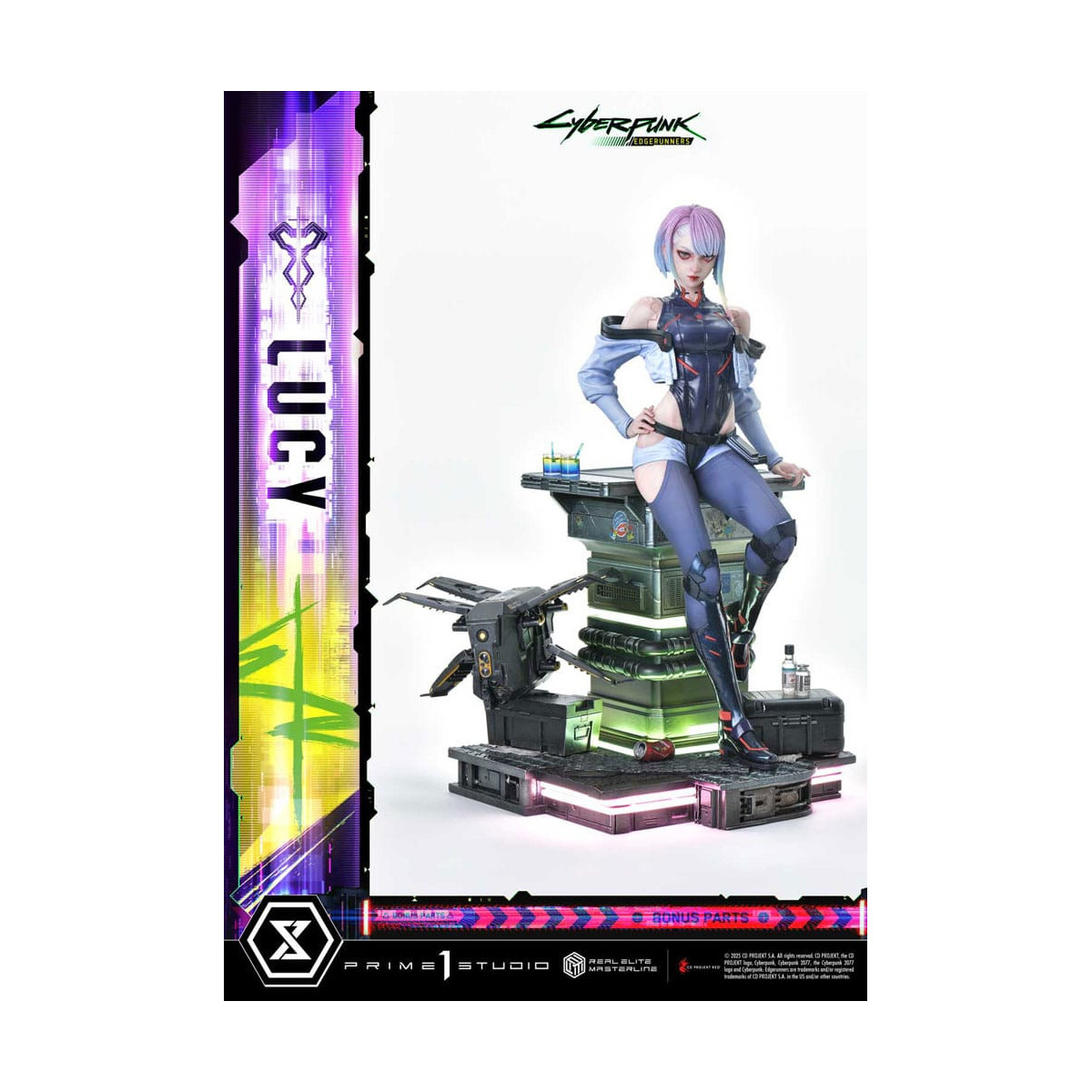 Prime 1 Studio - Cyberpunk: Edgerunners - Lucy Deluxe Bonus Version Real Elite Masterline Series 1/4