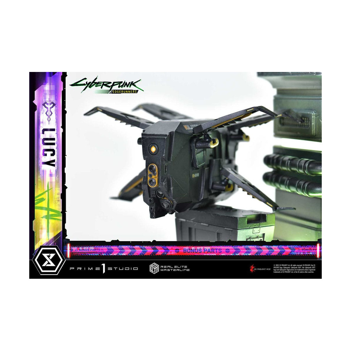 Prime 1 Studio - Cyberpunk: Edgerunners - Lucy Deluxe Bonus Version Real Elite Masterline Series 1/4