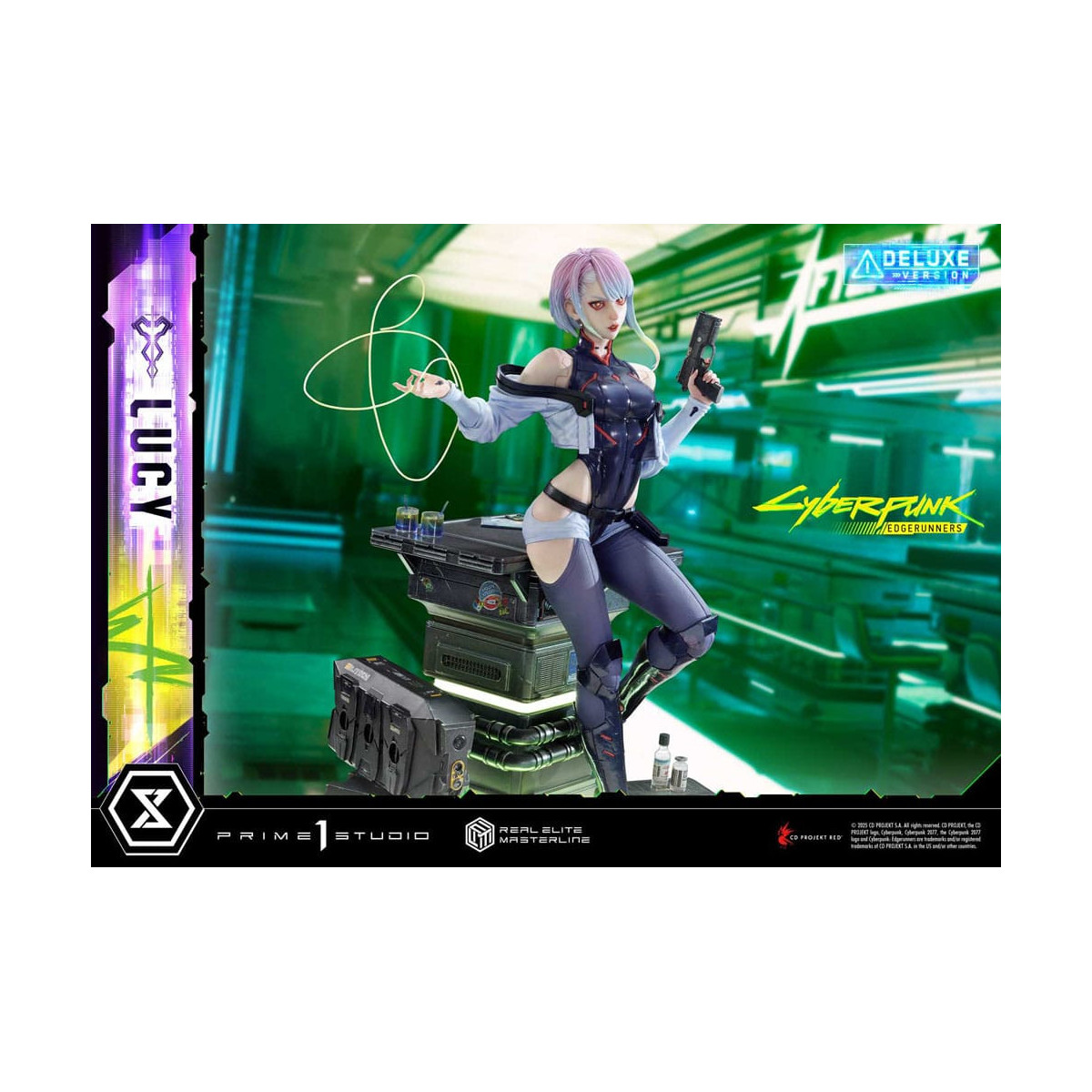 Prime 1 Studio - Cyberpunk: Edgerunners - Lucy Deluxe Bonus Version Real Elite Masterline Series 1/4