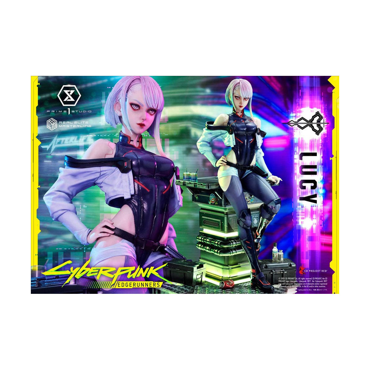 Prime 1 Studio - Cyberpunk: Edgerunners - Lucy Deluxe Bonus Version Real Elite Masterline Series 1/4