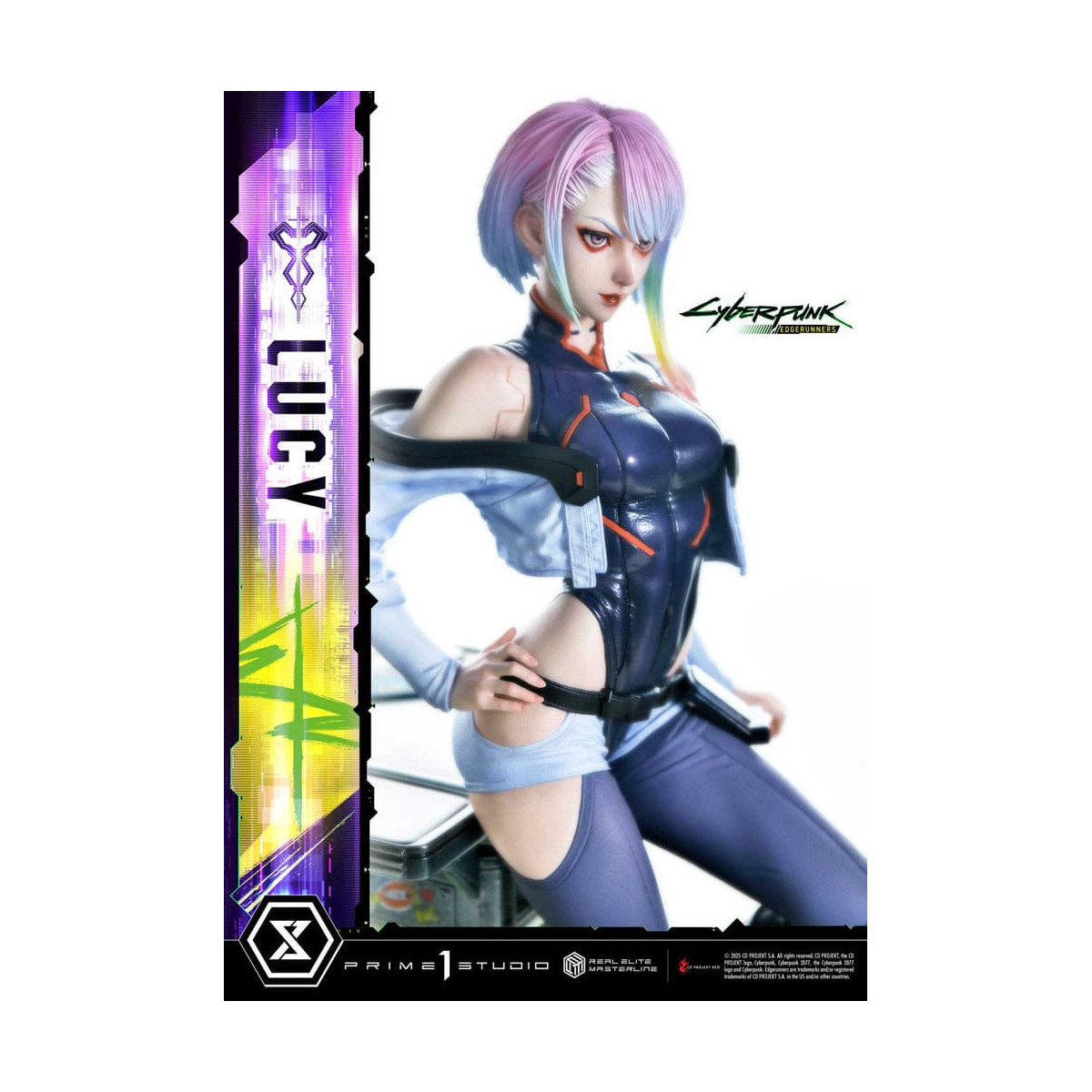 Prime 1 Studio - Cyberpunk: Edgerunners - Lucy Deluxe Bonus Version Real Elite Masterline Series 1/4