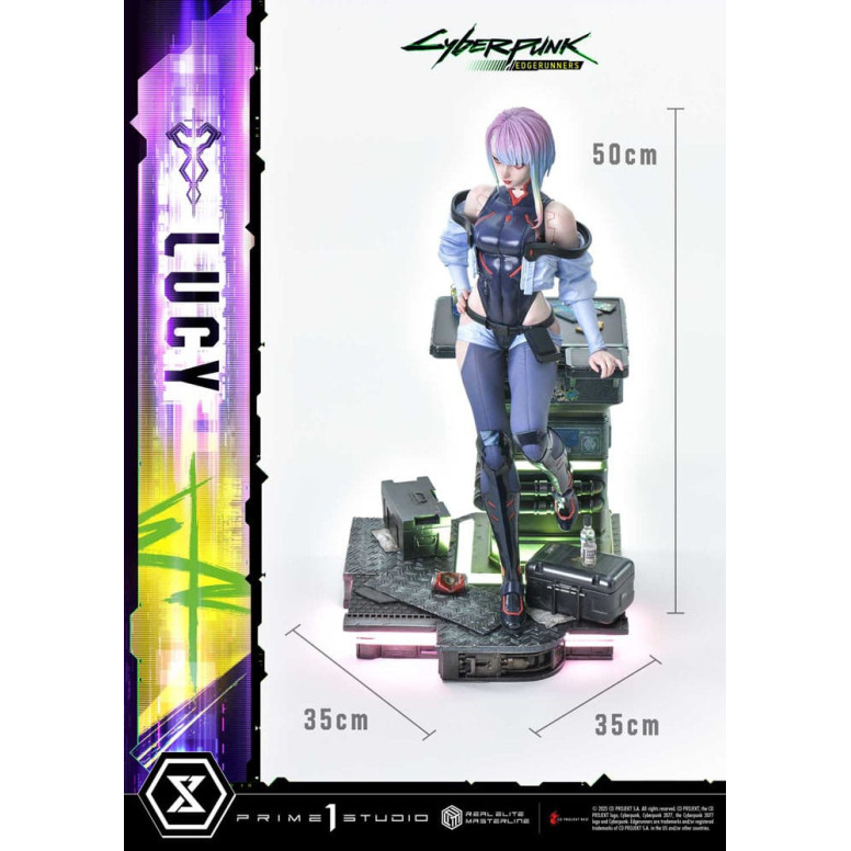 Prime 1 Studio - Cyberpunk: Edgerunners - Lucy Deluxe Bonus Version Real Elite Masterline Series 1/4