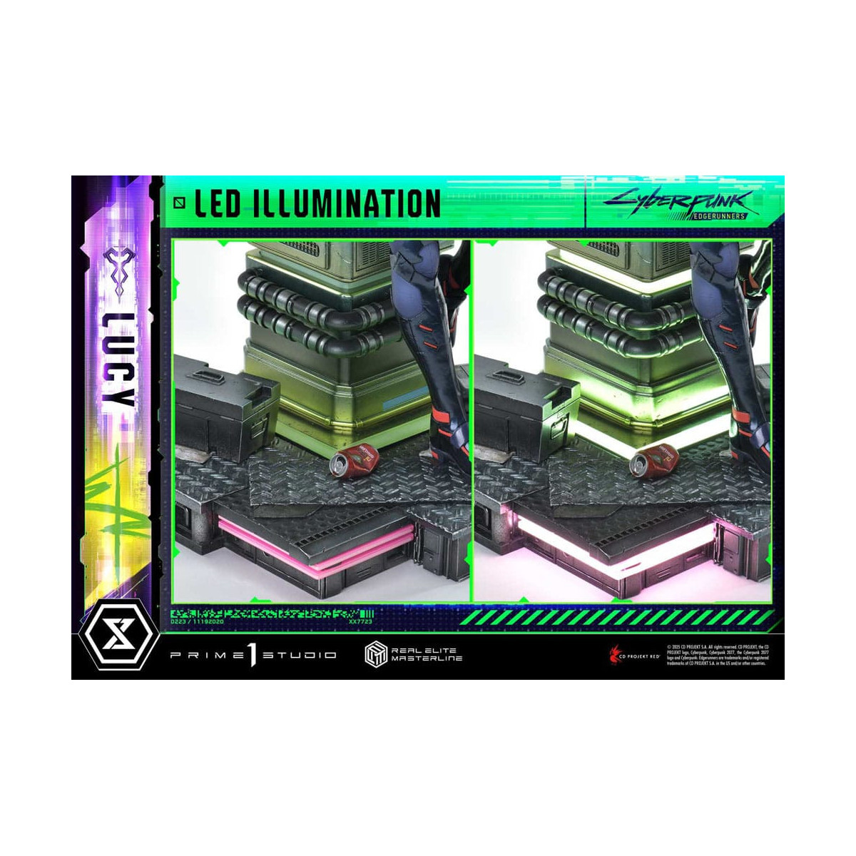 Prime 1 Studio - Cyberpunk: Edgerunners - Lucy Deluxe Bonus Version Real Elite Masterline Series 1/4