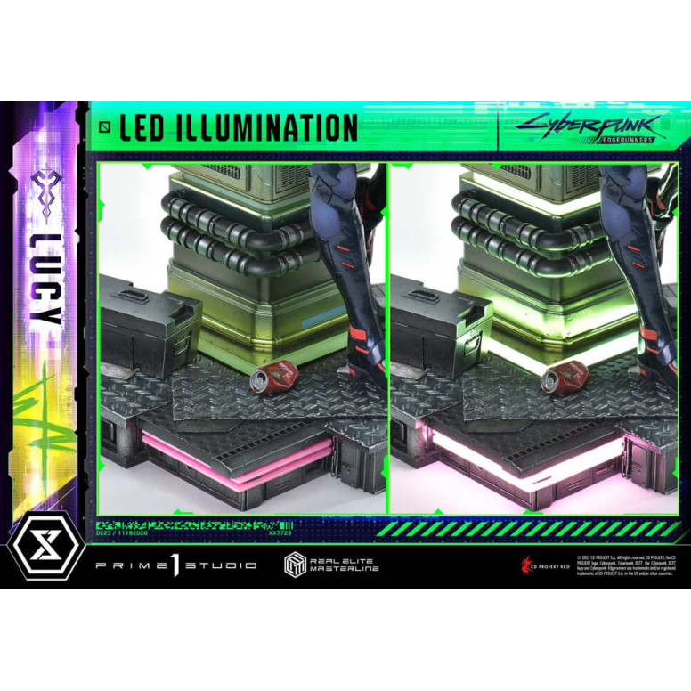 Prime 1 Studio - Cyberpunk: Edgerunners - Lucy Deluxe Bonus Version Real Elite Masterline Series 1/4
