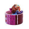 Enesco Disney - Romero Britto Lady 70th Anniversary mini figure - Beauty and the Tramp