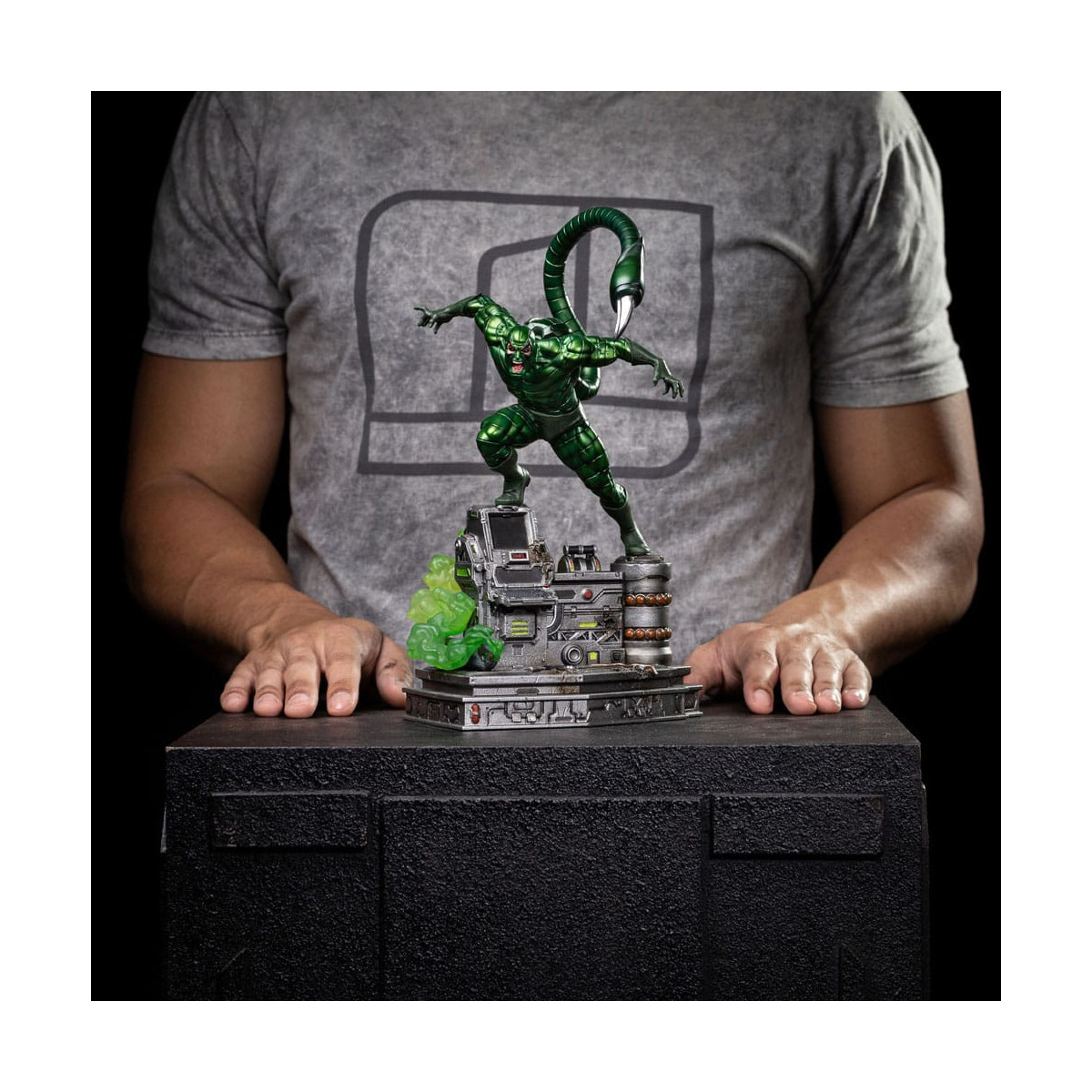 Iron Studios Marvel Comics - Spider-Man Vs Villains - Scorpion BDS Art Scale