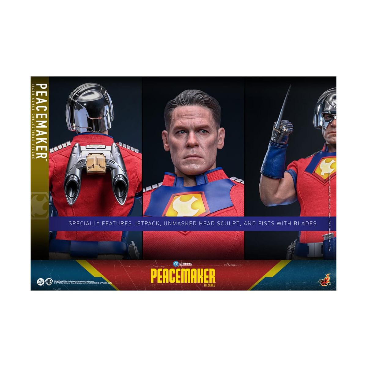 Hot Toys PEACEMAKER Season 2 - Television Masterpiece Serie 1/6