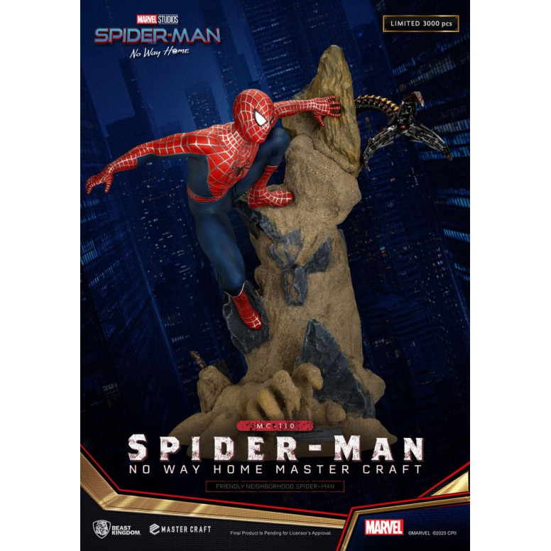 Beast Kingdom Marvel - Master Craft Friendly Neighborhood Spider-Man - Spider-Man: No Way Home