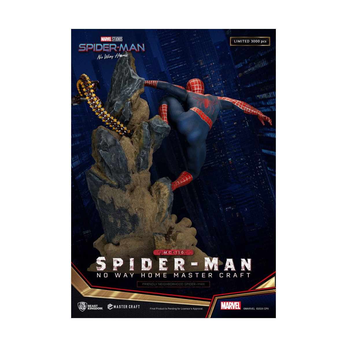 Beast Kingdom Marvel - Master Craft Friendly Neighborhood Spider-Man - Spider-Man: No Way Home