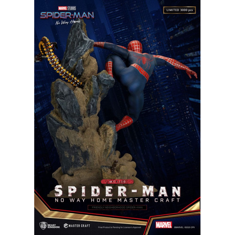 Beast Kingdom Marvel - Master Craft Friendly Neighborhood Spider-Man - Spider-Man: No Way Home