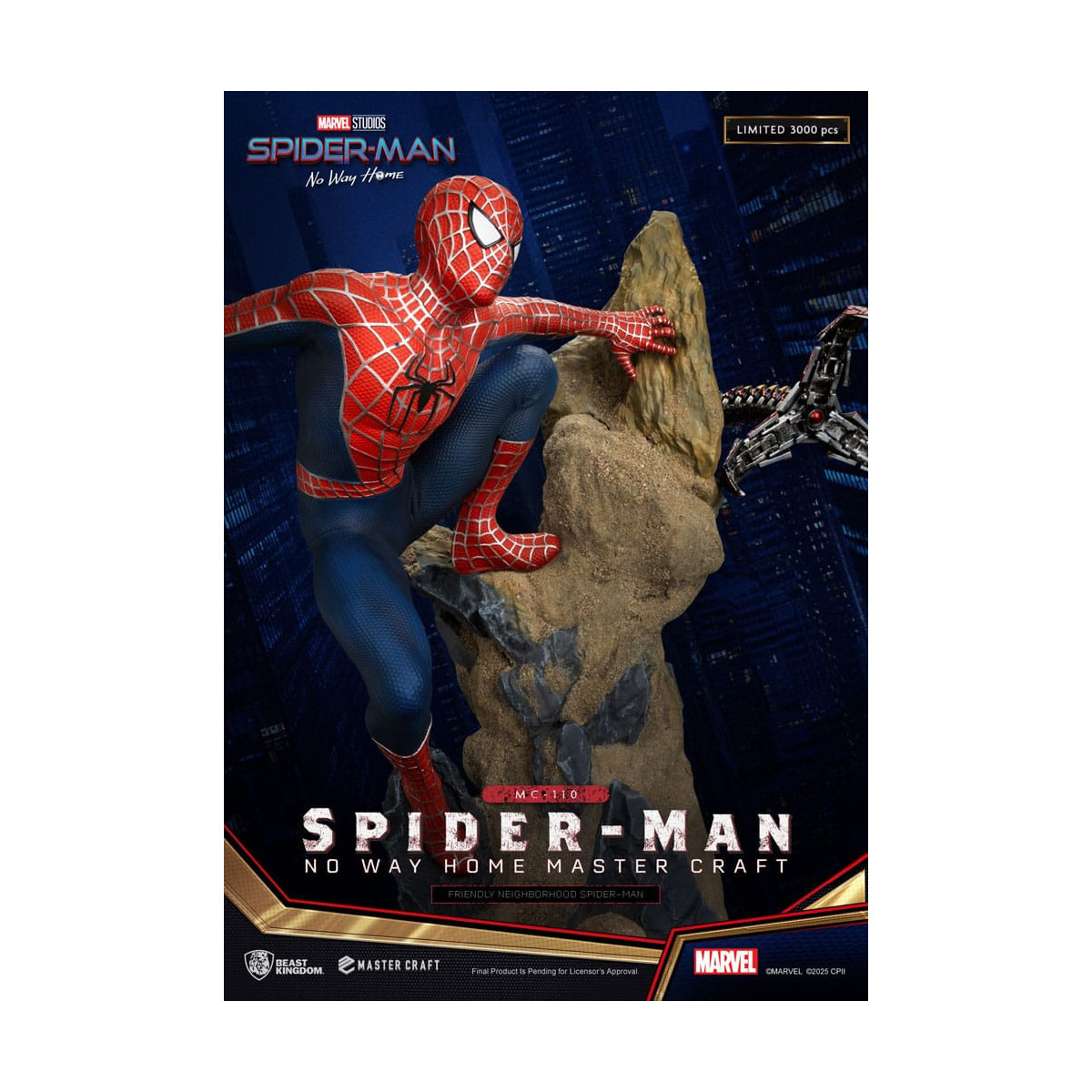 Beast Kingdom Marvel - Master Craft Friendly Neighborhood Spider-Man - Spider-Man: No Way Home