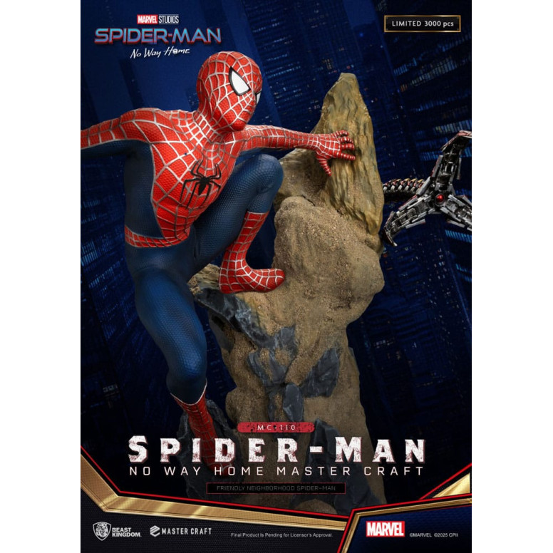 Beast Kingdom Marvel - Master Craft Friendly Neighborhood Spider-Man - Spider-Man: No Way Home
