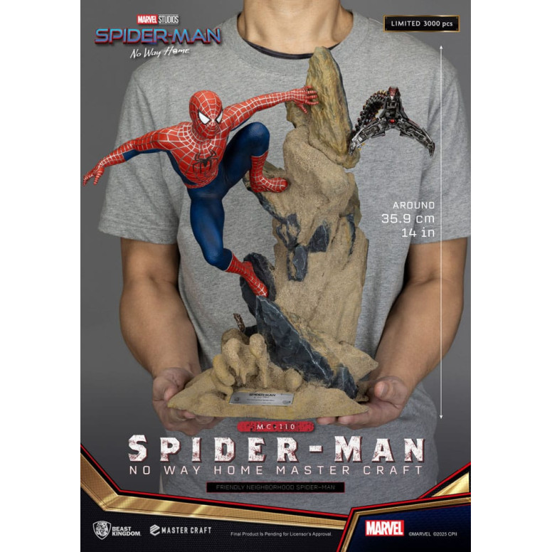 Beast Kingdom Marvel - Master Craft Friendly Neighborhood Spider-Man - Spider-Man: No Way Home