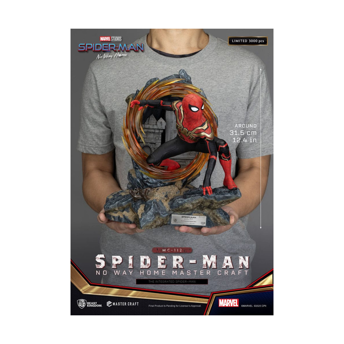 Beast Kingdom Marvel - Master Craft The Amazing Spider-Man - Spider-Man: No Way Home