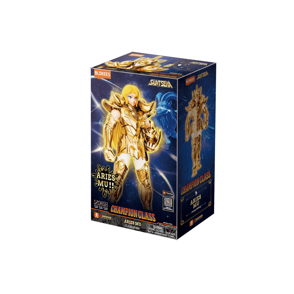 Blokees Saint Seiya - Champion Class Aries Mu - Mu du Belier