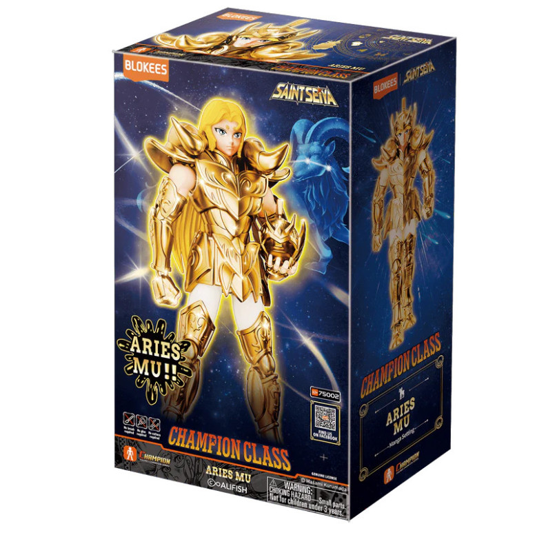 Blokees Saint Seiya - Champion Class Aries Mu - Mu du Belier