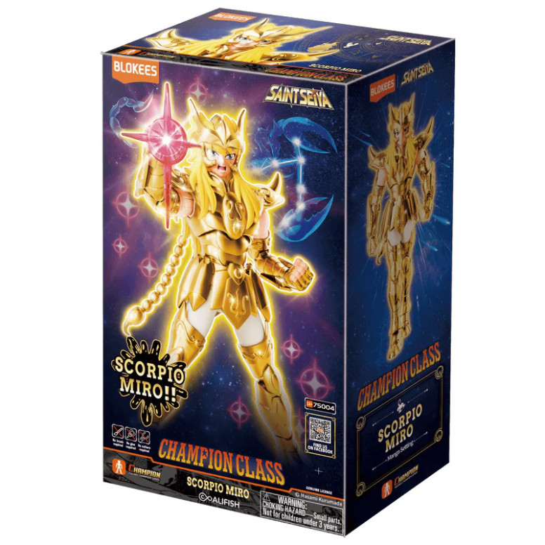 Blokees Saint Seiya - Champion Class Scorpio Milo - Milo of the Scorpion