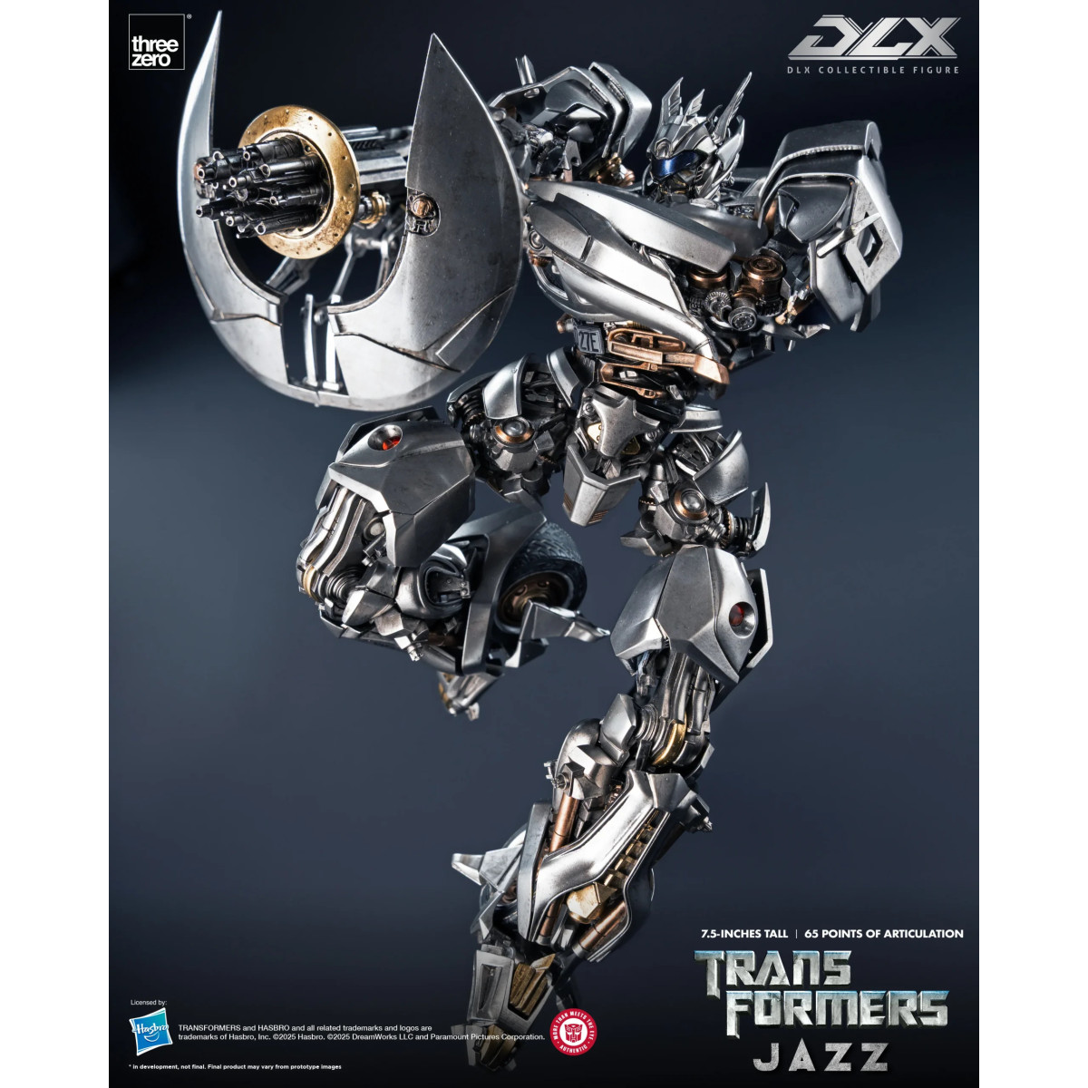 Three Zero Transformers - DLX JAZZ 1/6 - Transformers