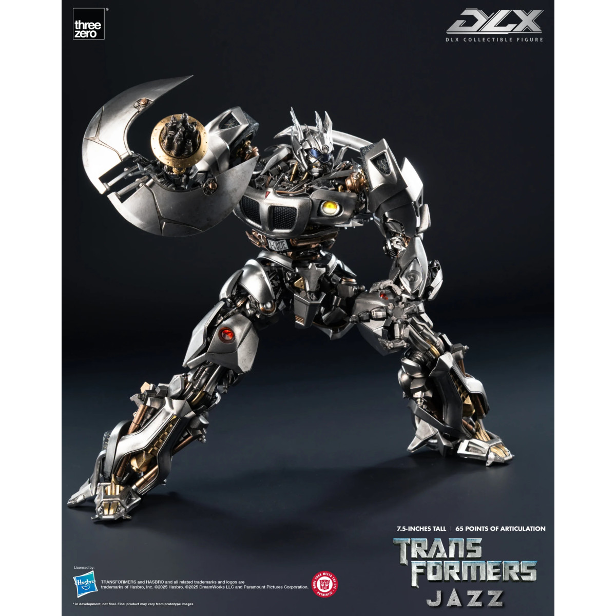 Three Zero Transformers - DLX JAZZ 1/6 - Transformers