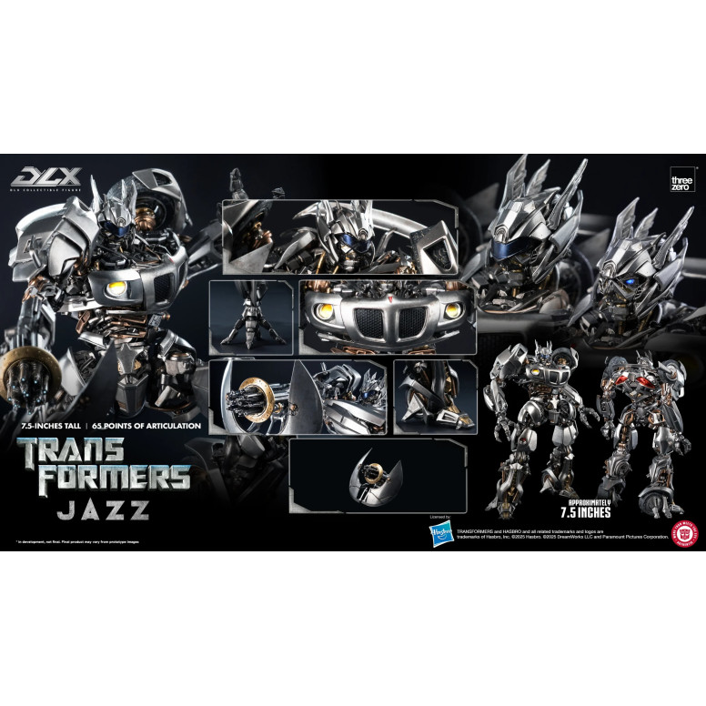 Three Zero Transformers - DLX JAZZ 1/6 - Transformers