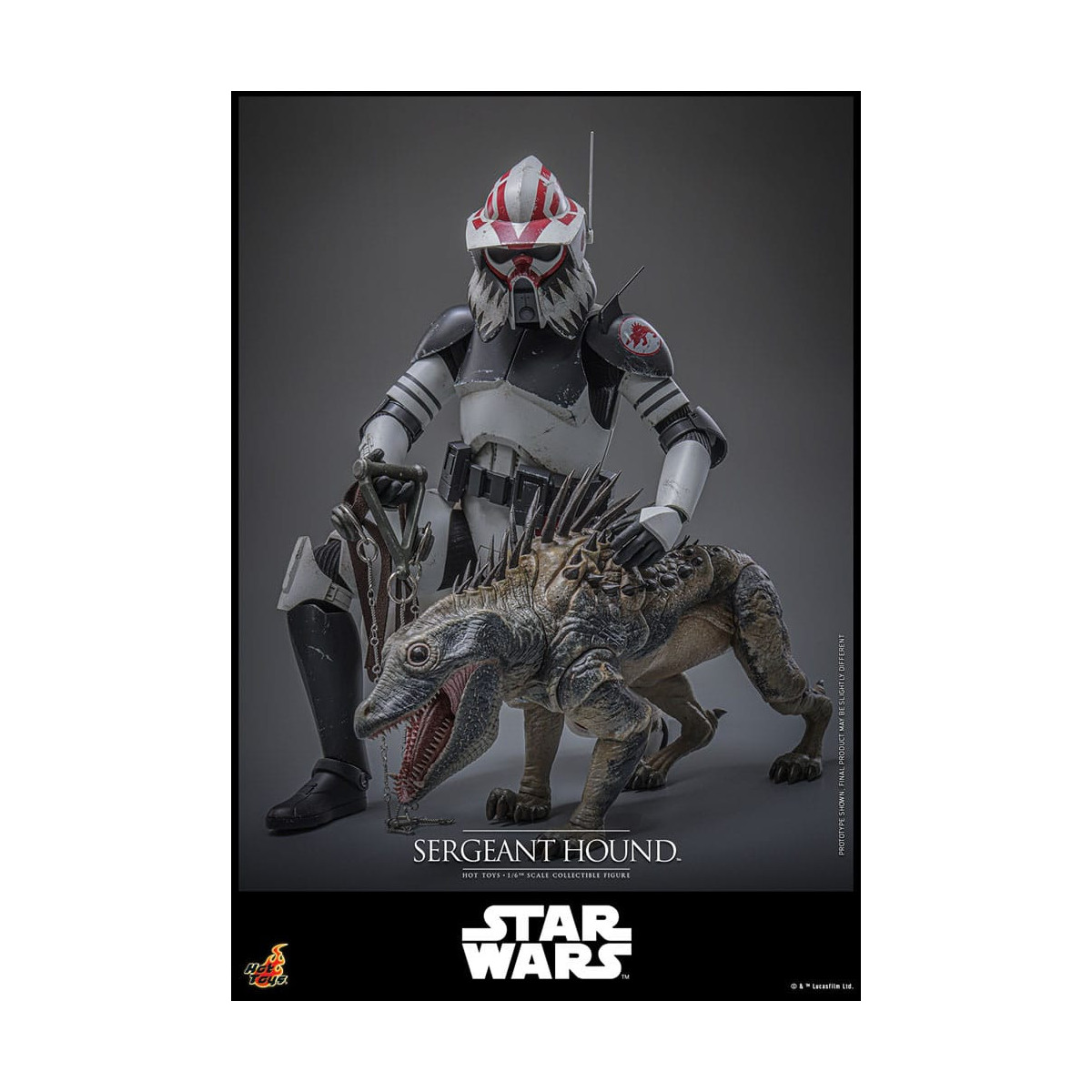 Hot Toys Star Wars - Sergeant Hound - The Clone Wars 1/6