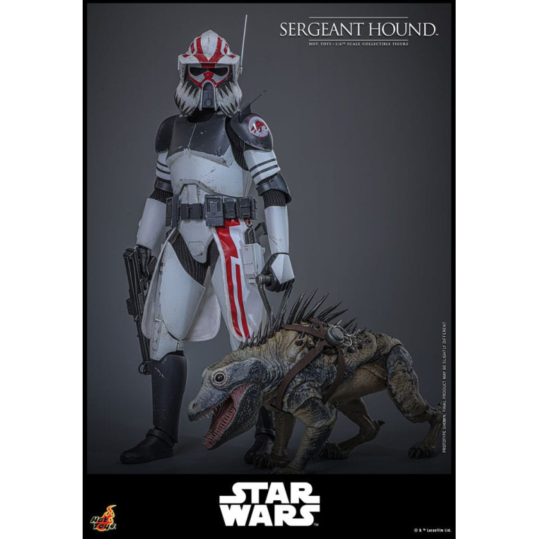 Hot Toys Star Wars - Sergeant Hound - The Clone Wars 1/6