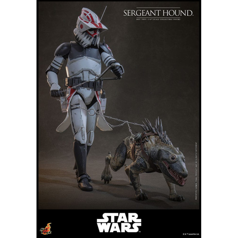 Hot Toys Star Wars - Sergeant Hound - The Clone Wars 1/6