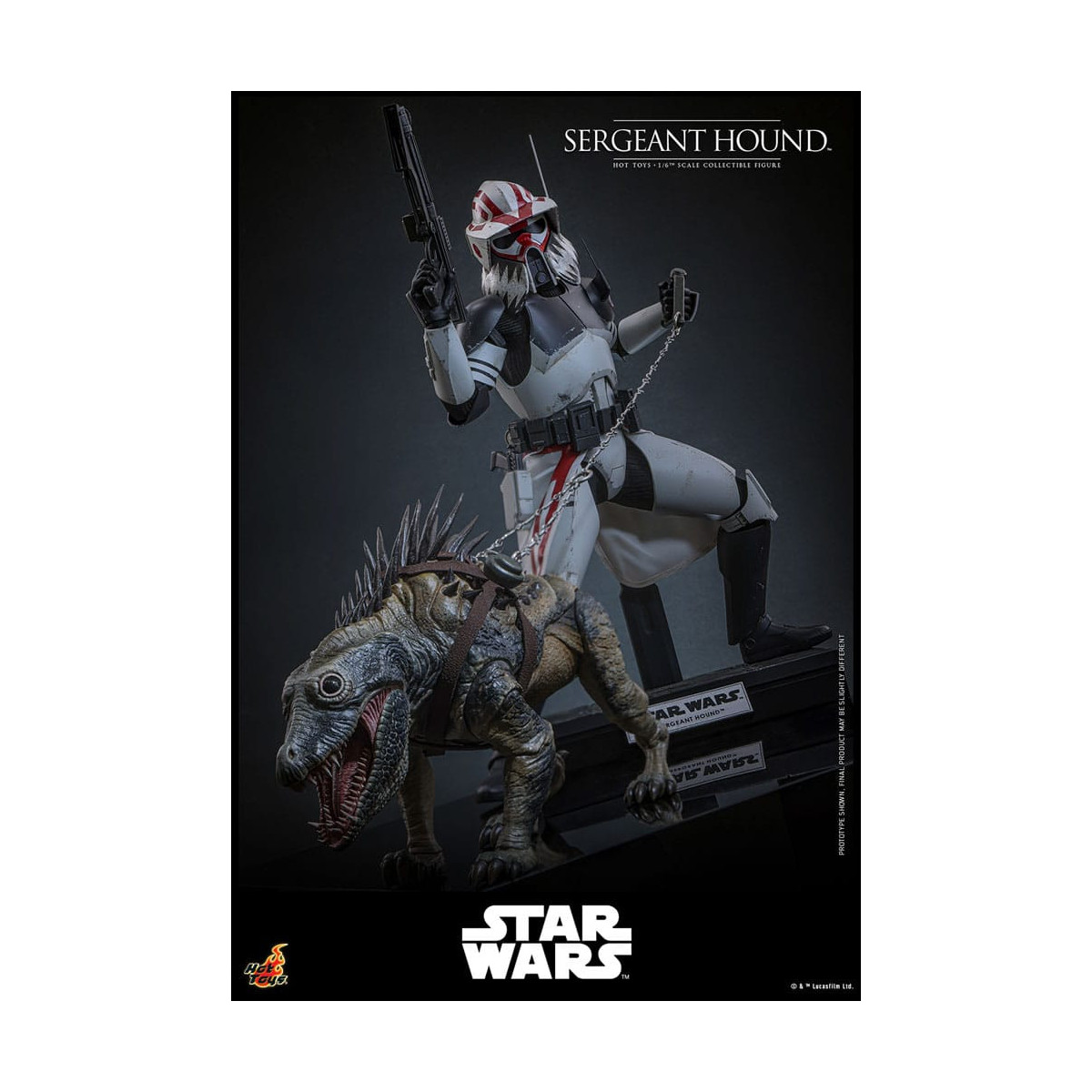 Hot Toys Star Wars - Sergeant Hound - The Clone Wars 1/6