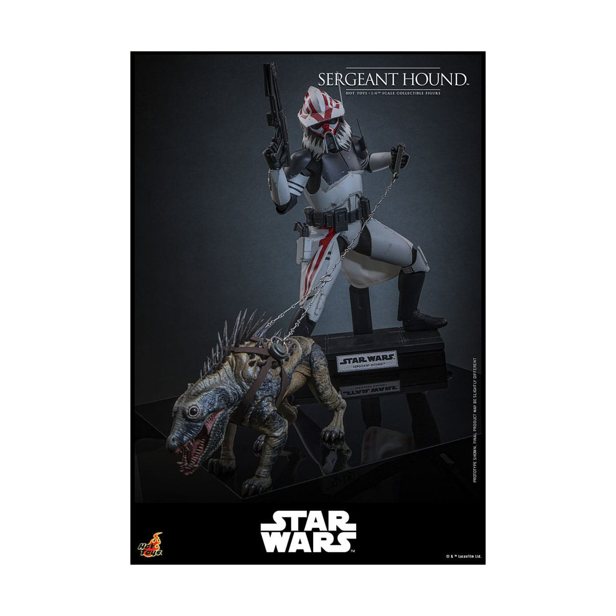 Hot Toys Star Wars - Sergeant Hound - The Clone Wars 1/6