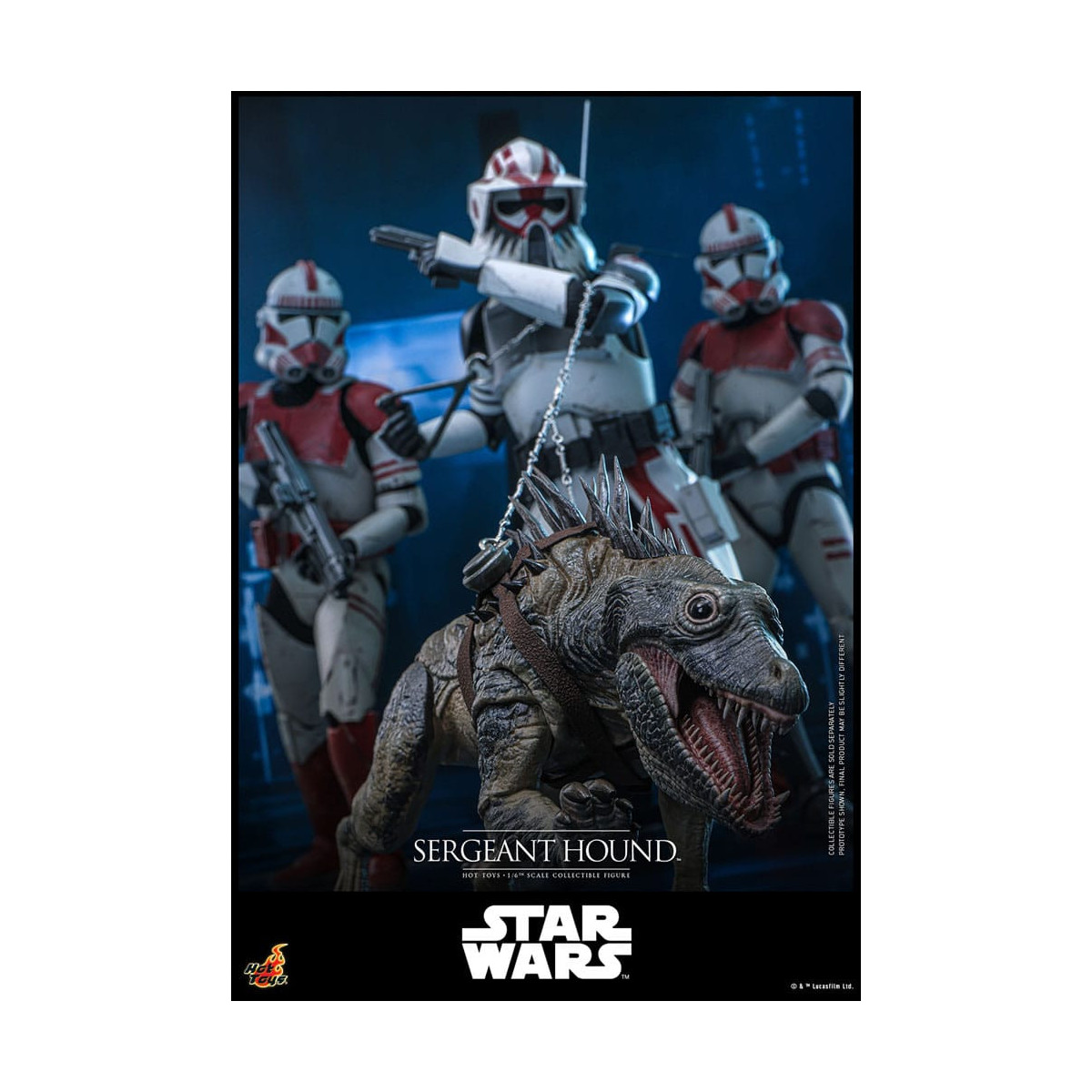 Hot Toys Star Wars - Sergeant Hound - The Clone Wars 1/6