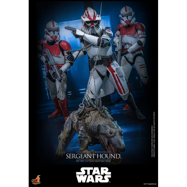 Hot Toys Star Wars - Sergeant Hound - The Clone Wars 1/6