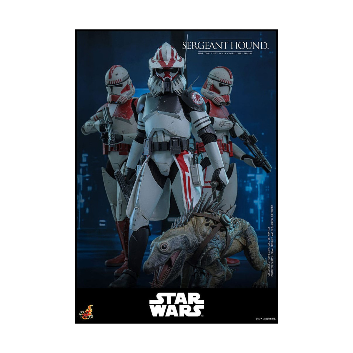 Hot Toys Star Wars - Sergeant Hound - The Clone Wars 1/6