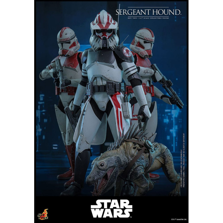 Hot Toys Star Wars - Sergeant Hound - The Clone Wars 1/6