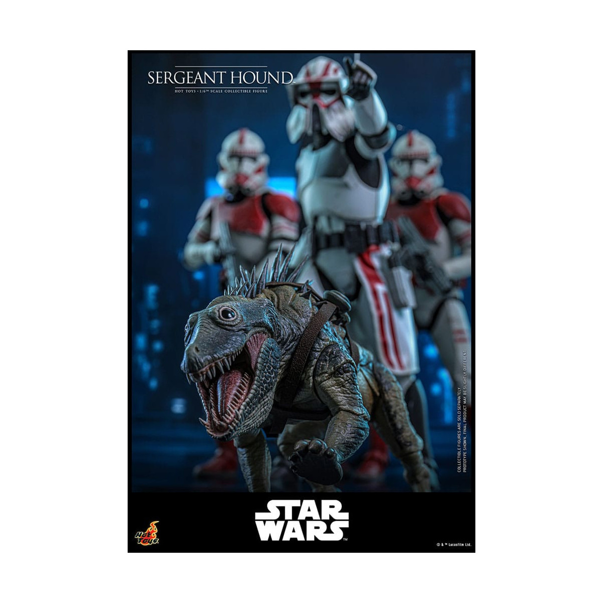 Hot Toys Star Wars - Sergeant Hound - The Clone Wars 1/6