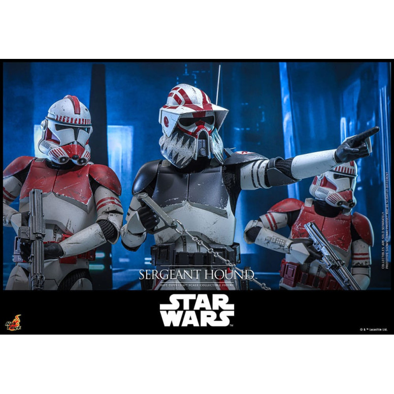 Hot Toys Star Wars - Sergeant Hound - The Clone Wars 1/6
