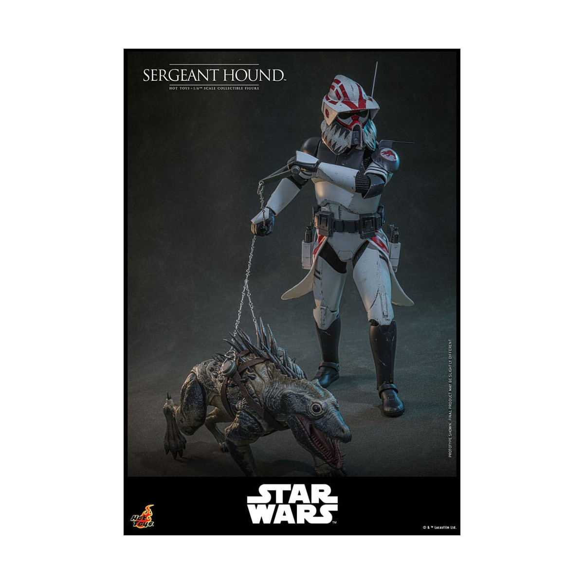 Hot Toys Star Wars - Sergeant Hound - The Clone Wars 1/6