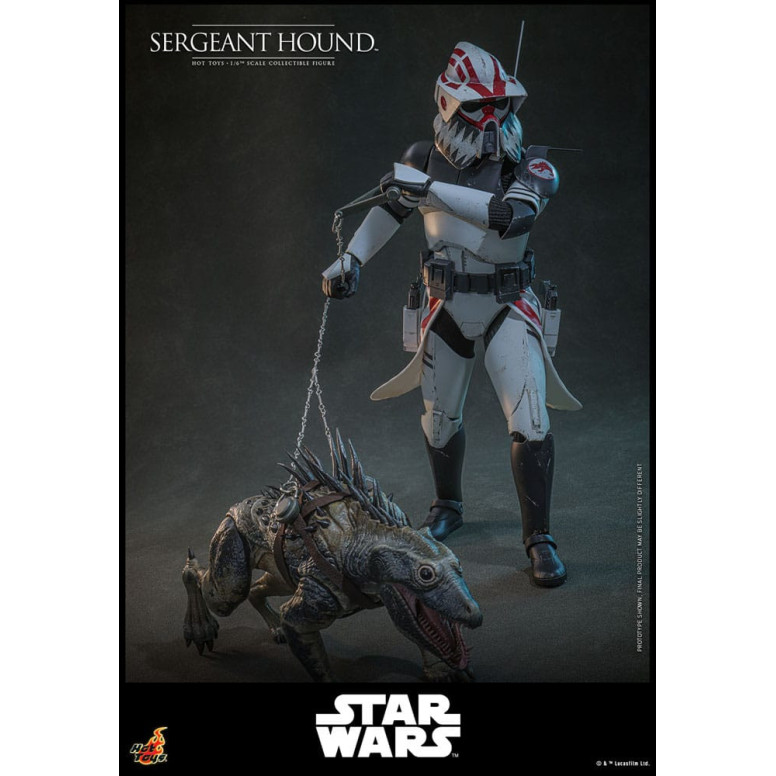 Hot Toys Star Wars - Sergeant Hound - The Clone Wars 1/6