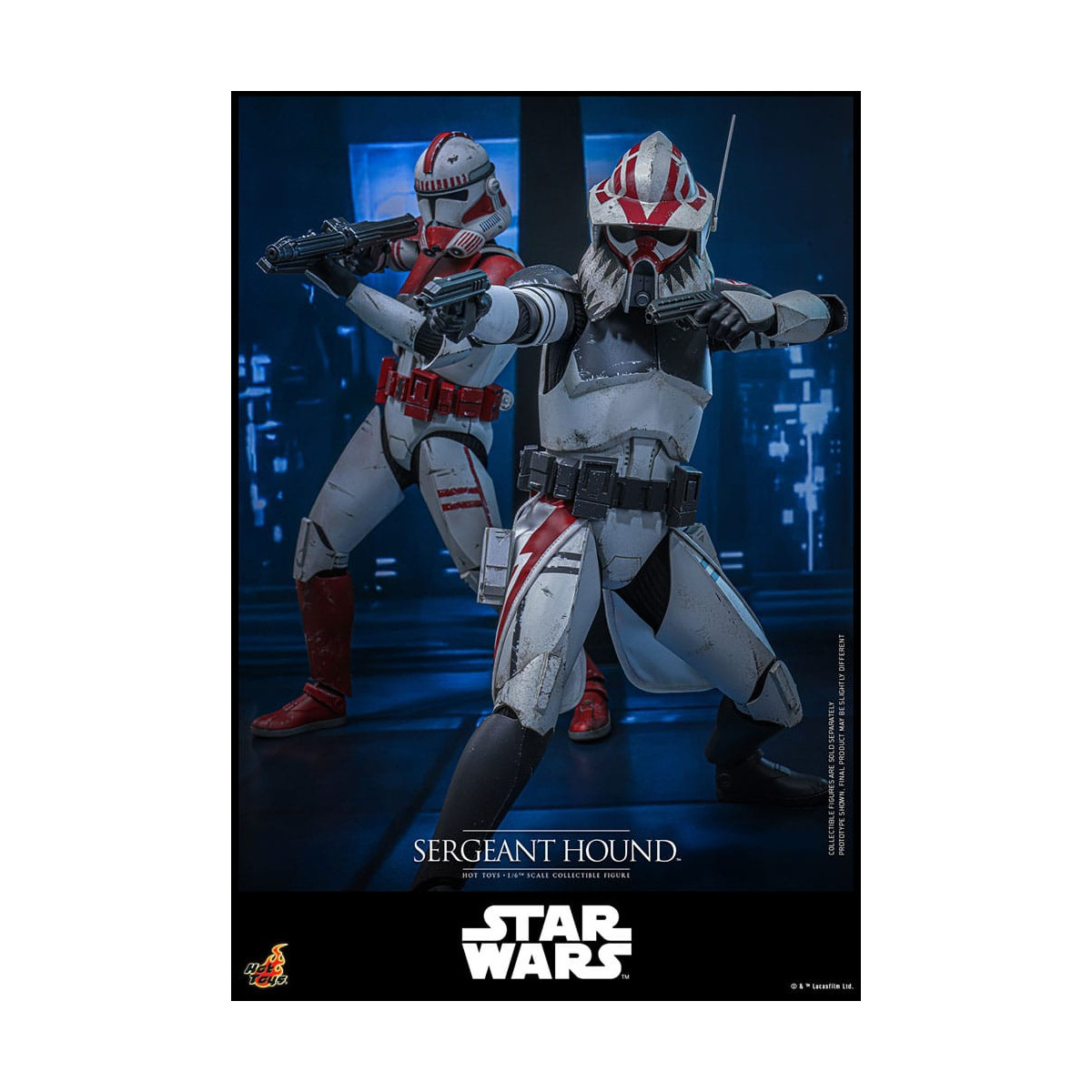 Hot Toys Star Wars - Sergeant Hound - The Clone Wars 1/6