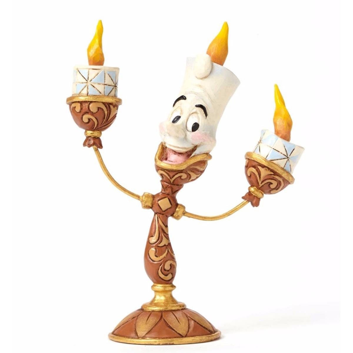 Disney Traditions 4049620 Figurine  Belle et la Bête Ooh la La/Lumière 