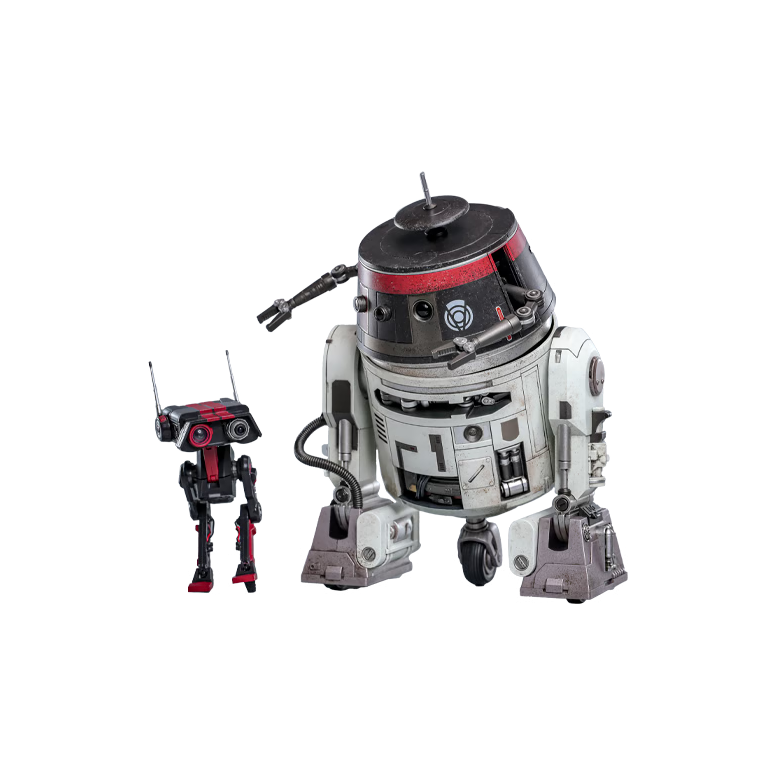 Hot Toys Star Wars - Chopper (C1-10P) & BD-1 (Imperial Disguise) - Rebels Hot Toys Exclusive