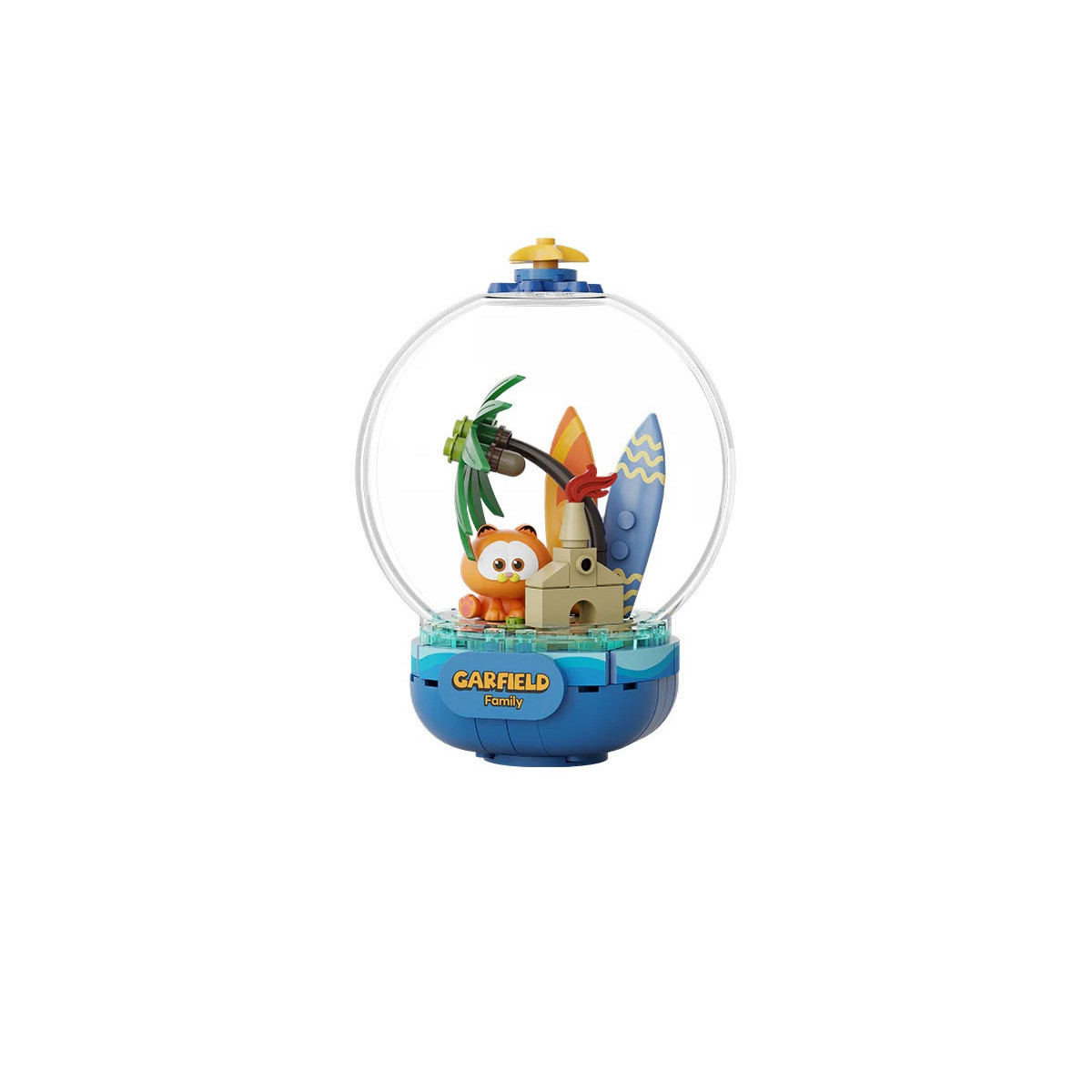 Pantasy - Garfield Crystal Ball Series - Garfield Chill Island (set a construire)