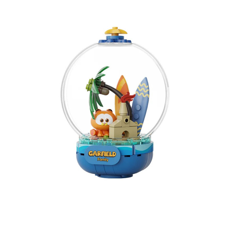 Pantasy - Garfield Crystal Ball Series - Garfield Chill Island (set a construire)